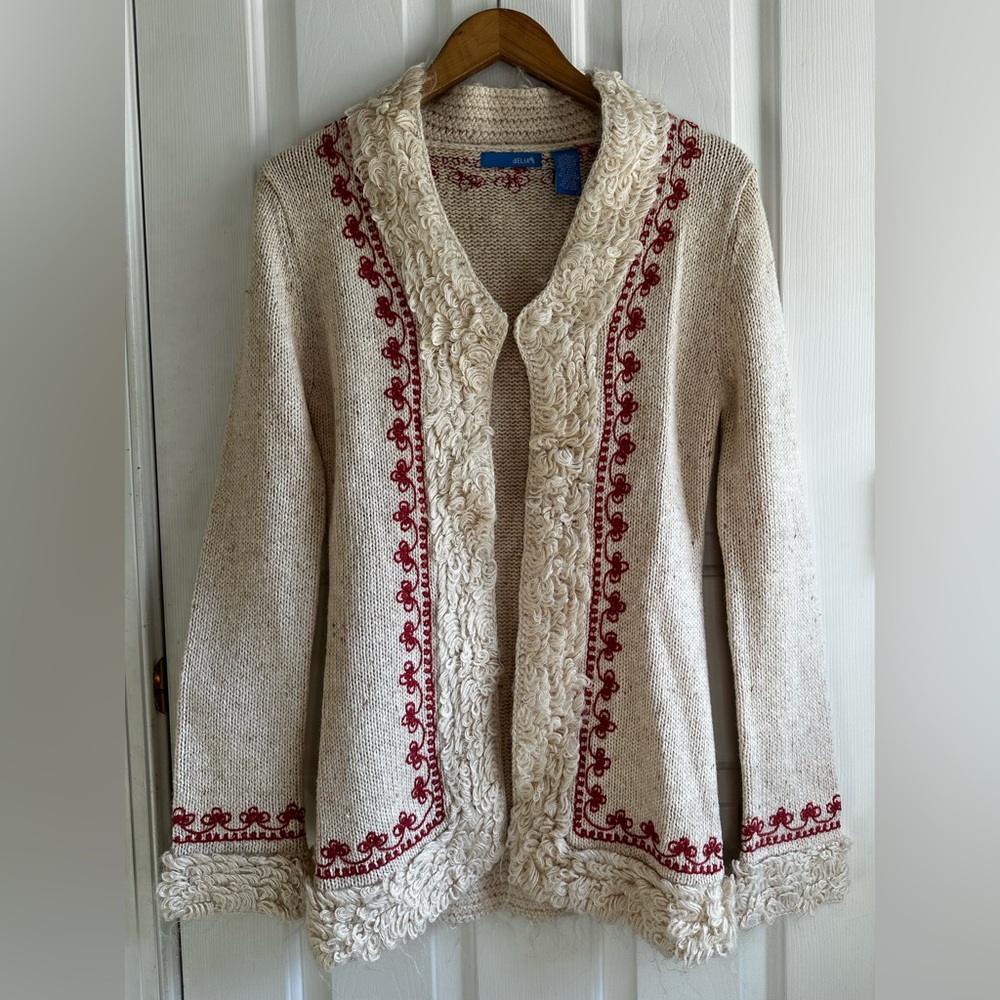 Vintage Delia’s Long Cardigan